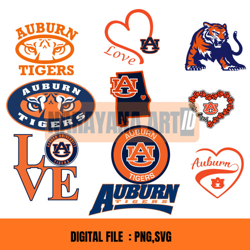 21 Auburn Tigers Logo  PNG & SVG